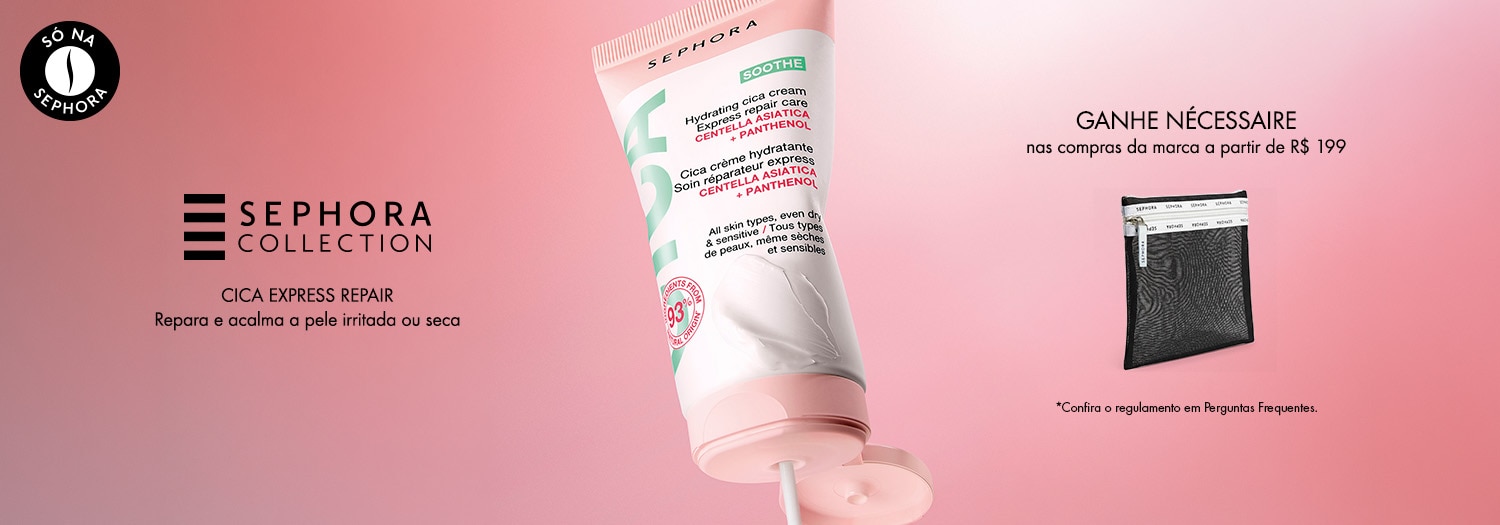 Sephora Collection - Ganhe nécessaire nas compras a partir de R$ 199