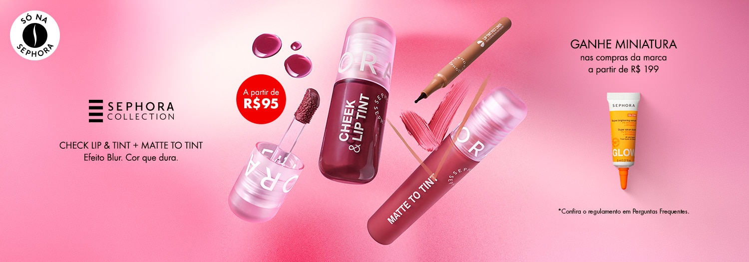 Sephora Collection - Miniatura a partir de R$ 199