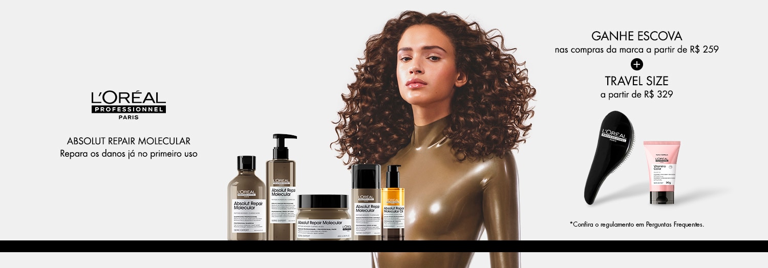 L'Oréal Professionnel - Ganhe escova e travel size