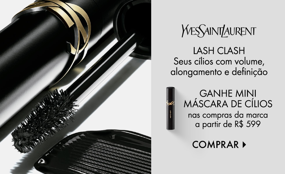 Yves Saint Laurent | Ganhe mini máscara de cílios nas compras da marca a partir de R$ 599