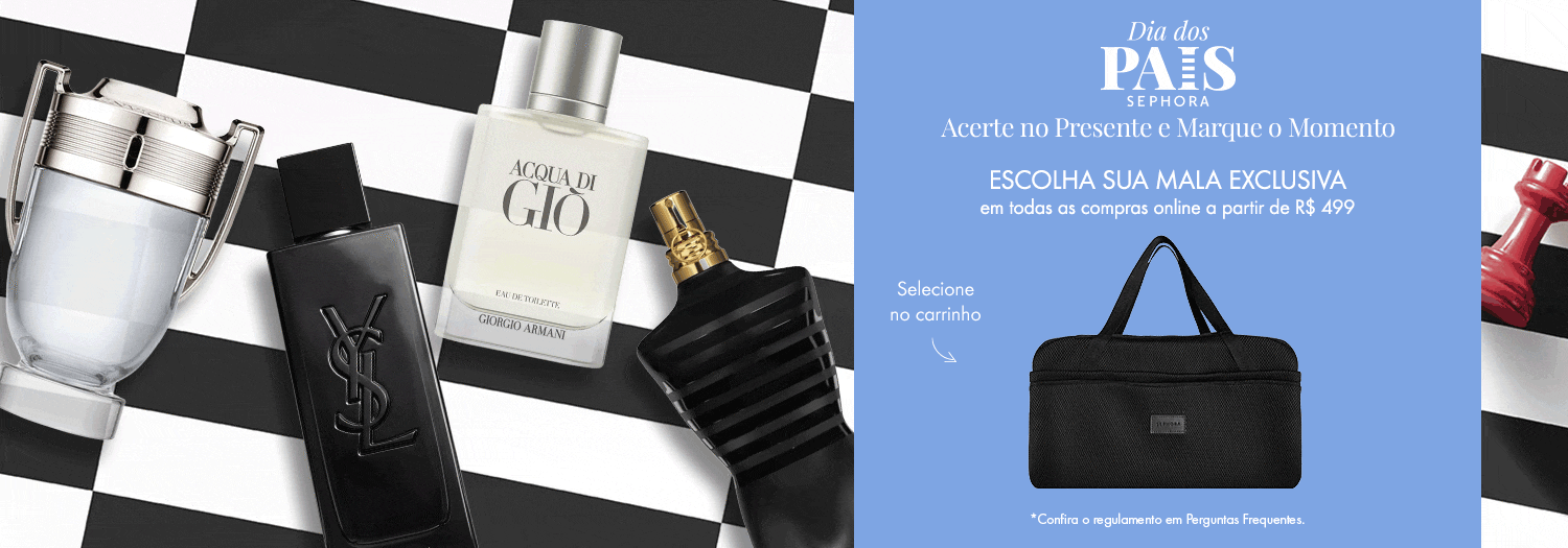 Dia dos Pais | Escolha sua mala exclusiva em todas as compras online a partir de R$ 499