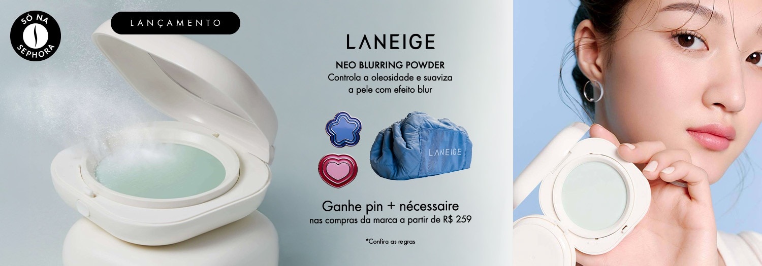 Laneige - Ganhe pin e nécessaire