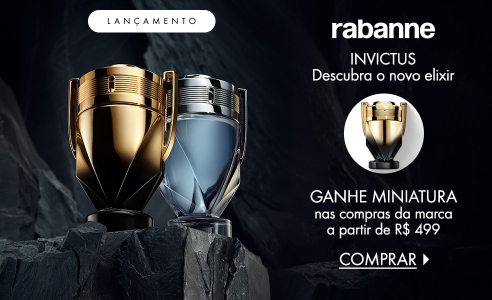 Rabanne | Ganhe miniatura nas compras da marca a partir de R$ 499