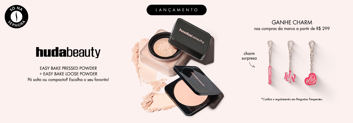 Huda Beauty - Ganhe charm