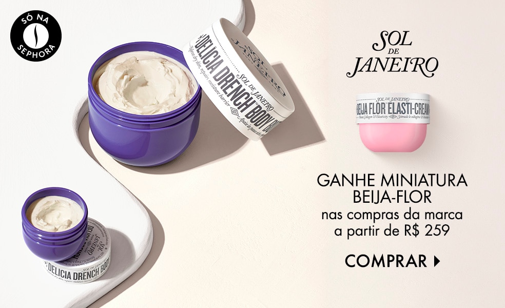 Sol de Janeiro | Ganhe miniatura beija-flor nas compras da marca acima de R$ 259