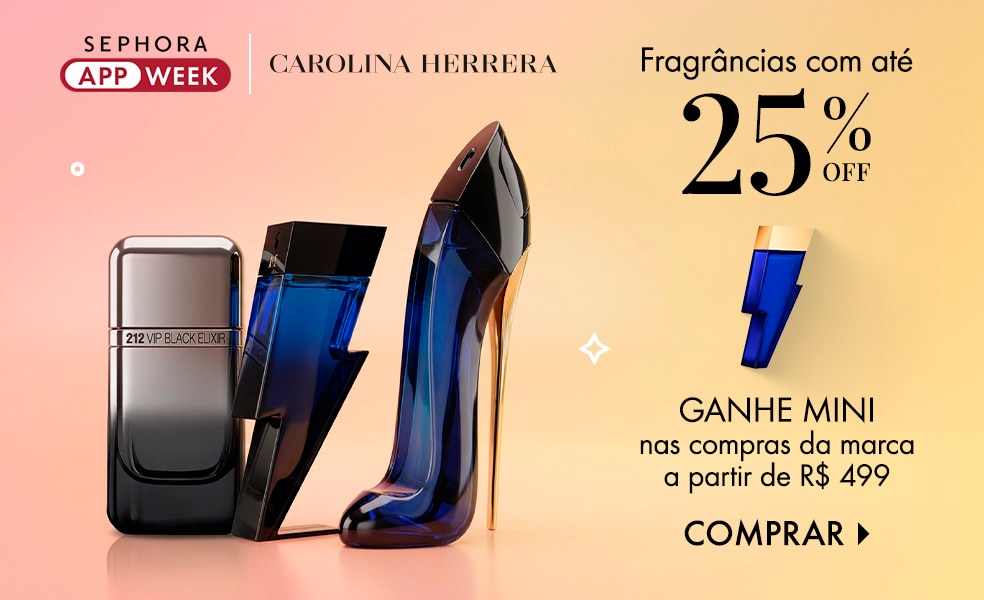 Carolina Herrera | Ganhe mini nas compras da marca a partir de R$ 499