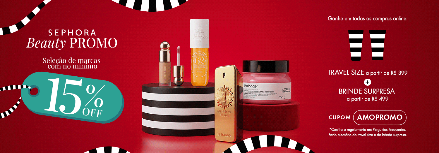 Beauty Promo - Ganhe Travel size a partir de R$ 399