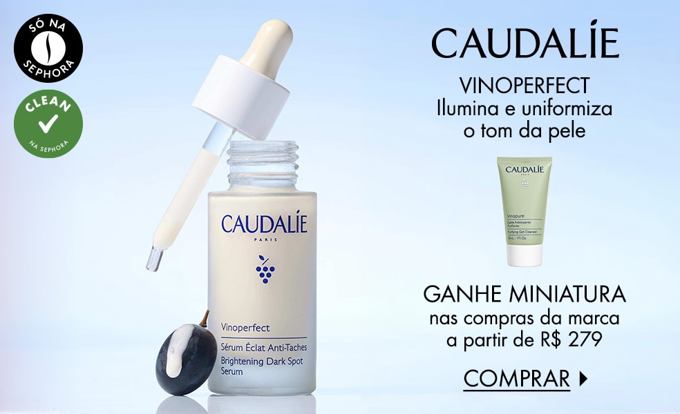 Caudalie |  Ganhe miniatura nas compras da marca a partir de R$ 279