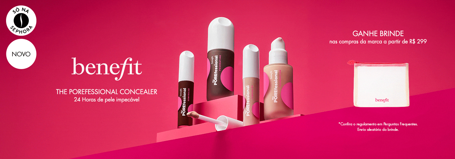 Benefit Cosmetics - Ganhe nécessaire