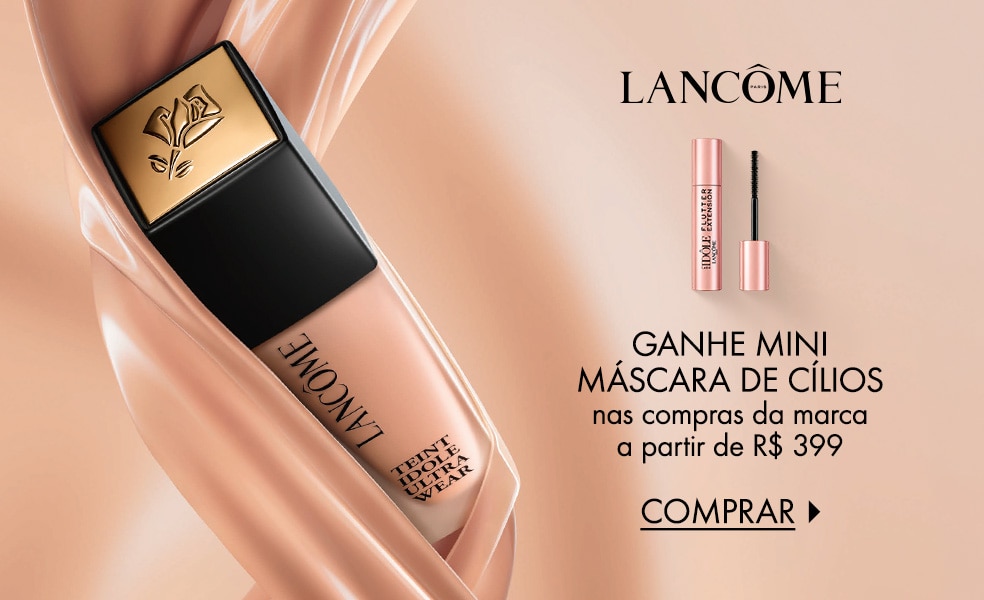 Lancôme | Ganhe mini máscara de cílios nas compras da marca a partir de R$ 399