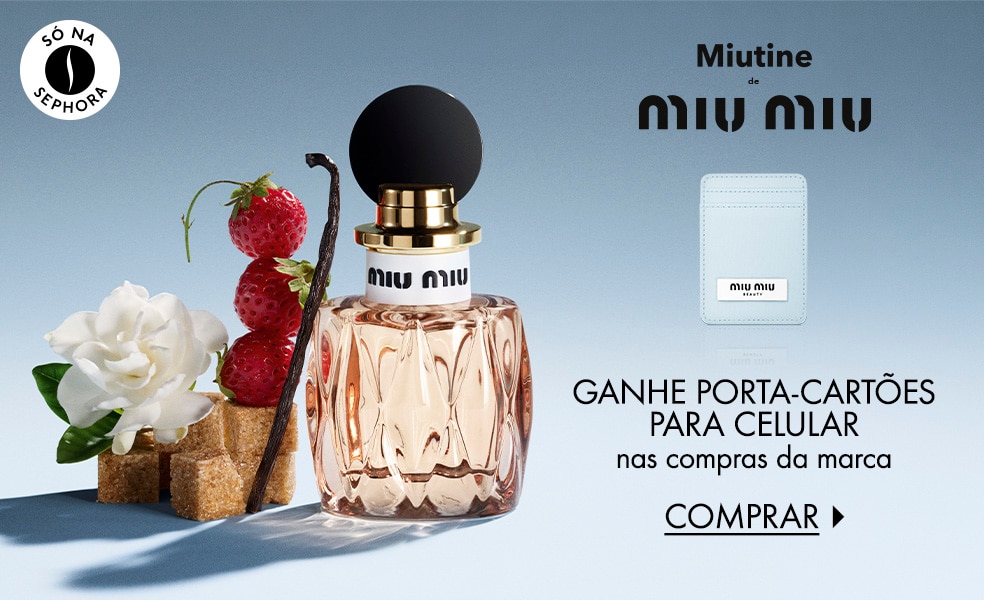 Miu Miu | Ganhe porta-cartões para celular nas compras da marca