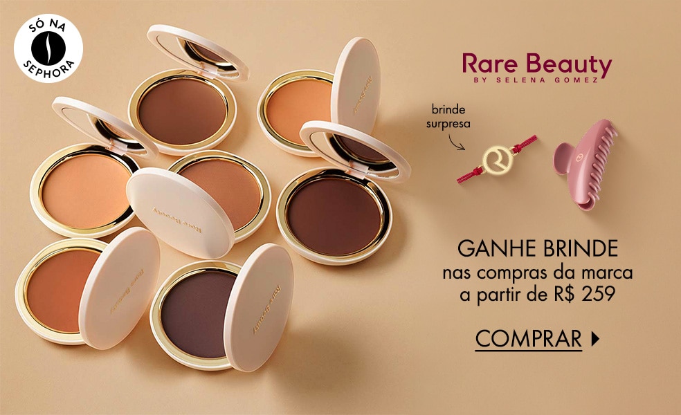 Rare Beauty | Ganhe brinde nas compras da marca a partir de R$ 259