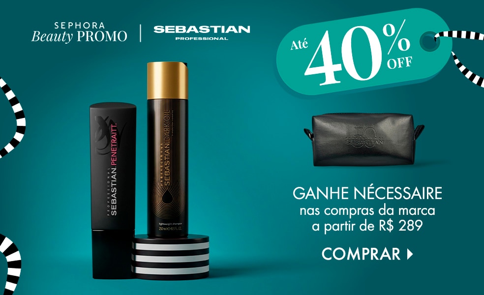 Sebastian Professional | Ganhe nécessaire nas compras da marca a partir de R$ 289