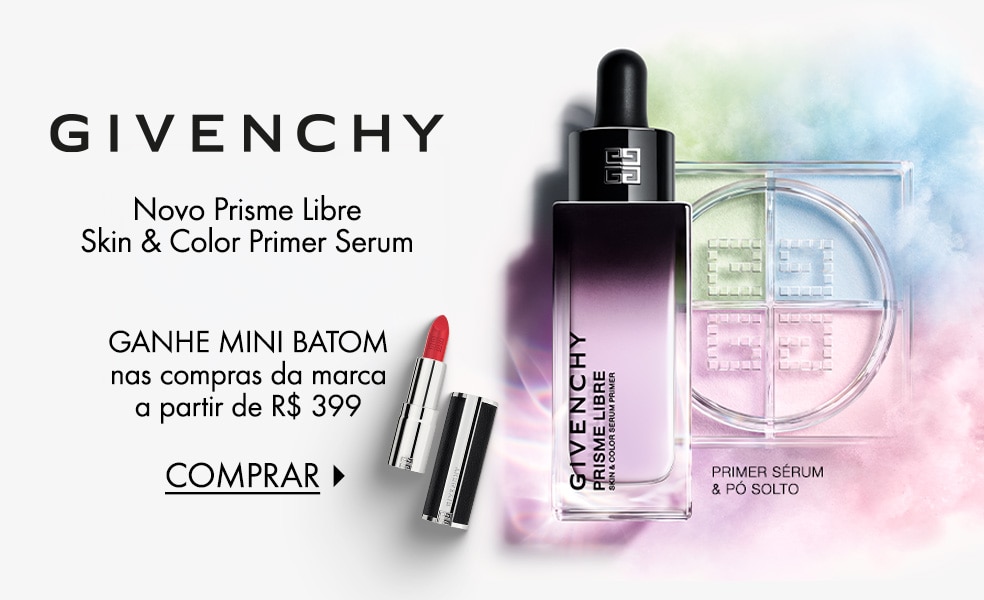 Givenchy | Ganhe mini batom nas compras da marca a partir de R$ 399