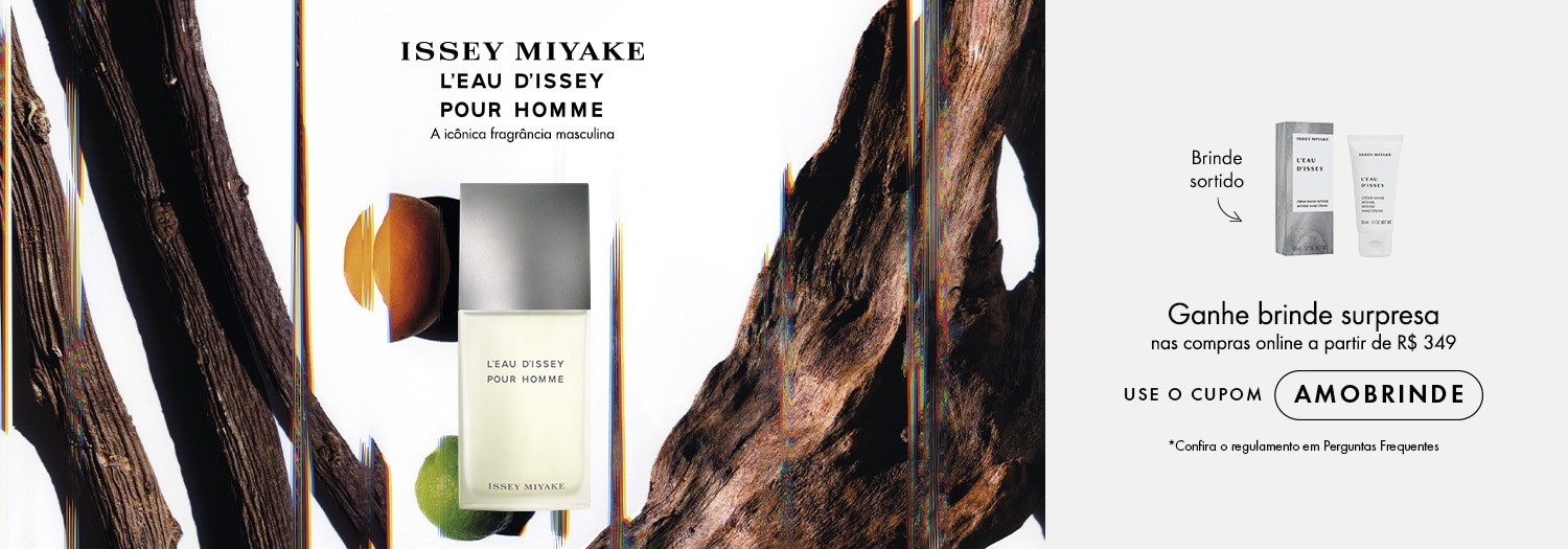 Issey Miyake - Brinde surpresa a partir de R$ 349