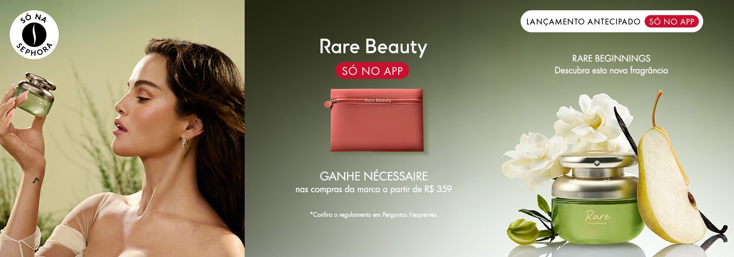 Rare Beauty - SÓ NO APP | Ganhe nécessaire