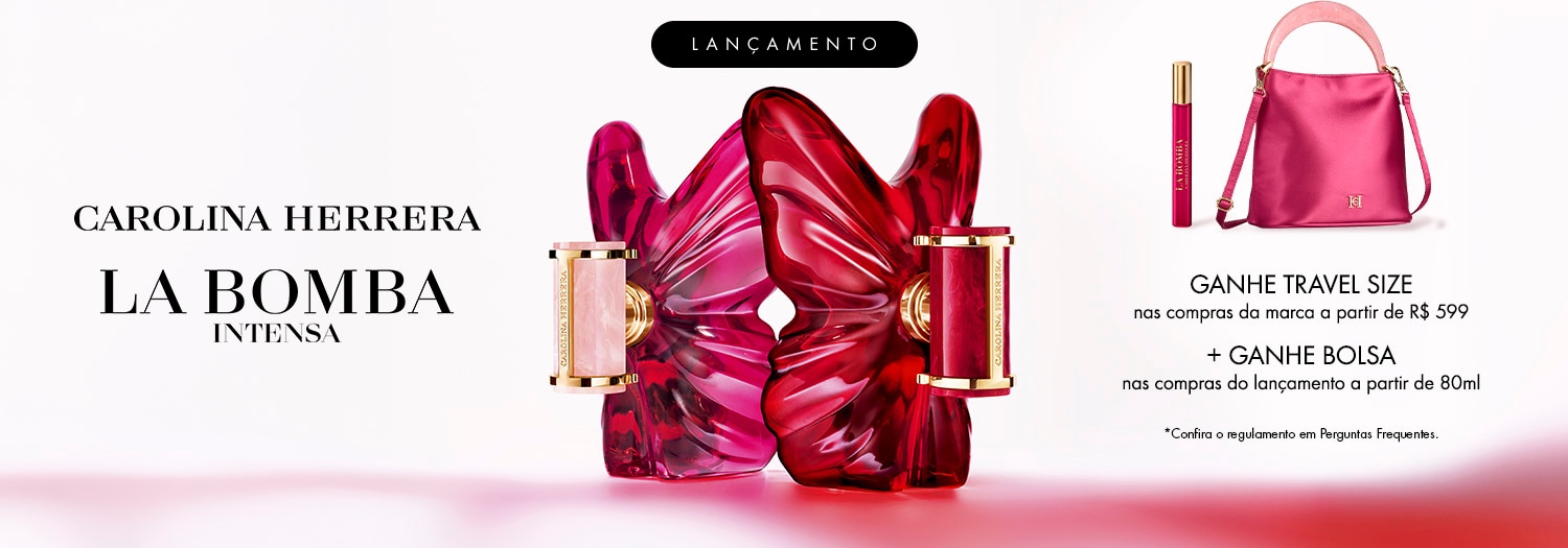 Carolina Herrera - Ganhe travel size a partir de R$ 599