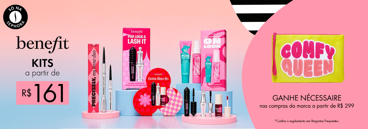 Benefit Cosmetics - Ganhe nécessaire
