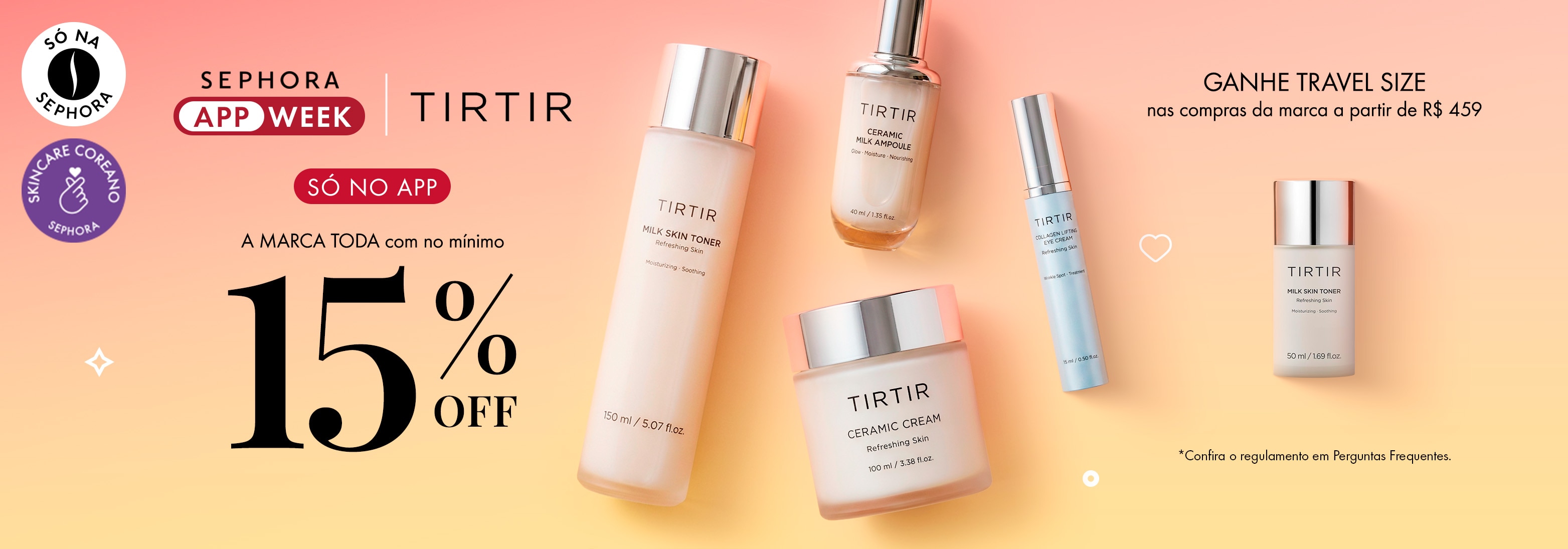 TirTir - Ganhe travel size