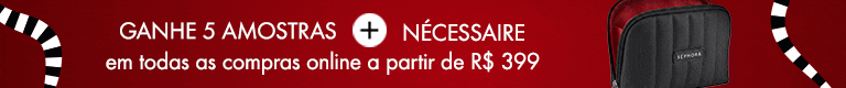 Beauty Promo - Ganhe 5 amostras + nécessaire