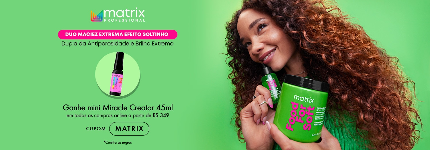 Matrix - Ganhe mini Miracle Creator 45ml