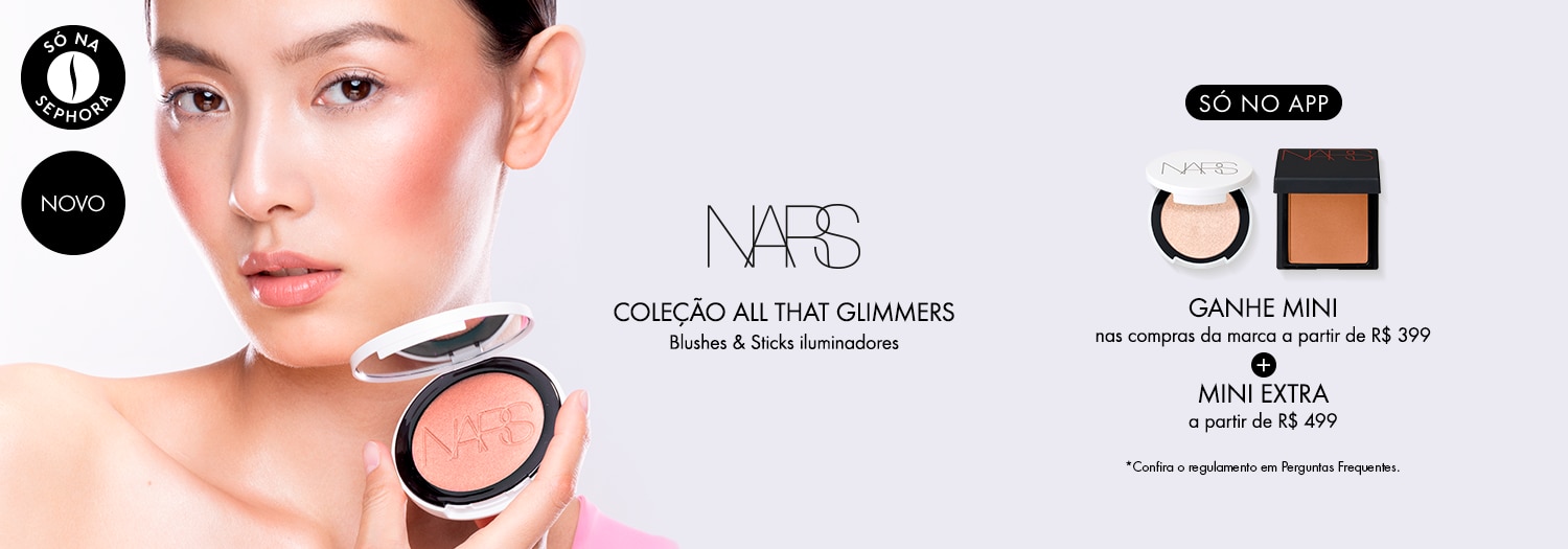 NARS SÓ NO APP | Ganhe miniaturas