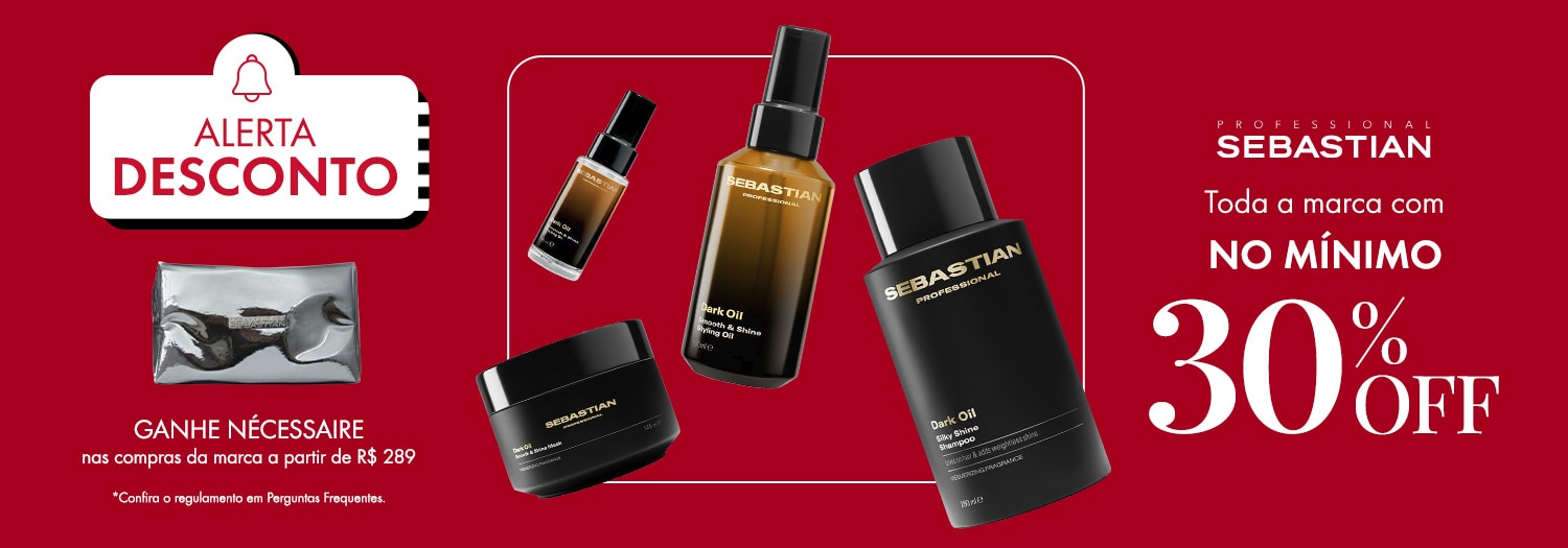 Sebastian Professional - Ganhe nécessaire a partir de R$ 289