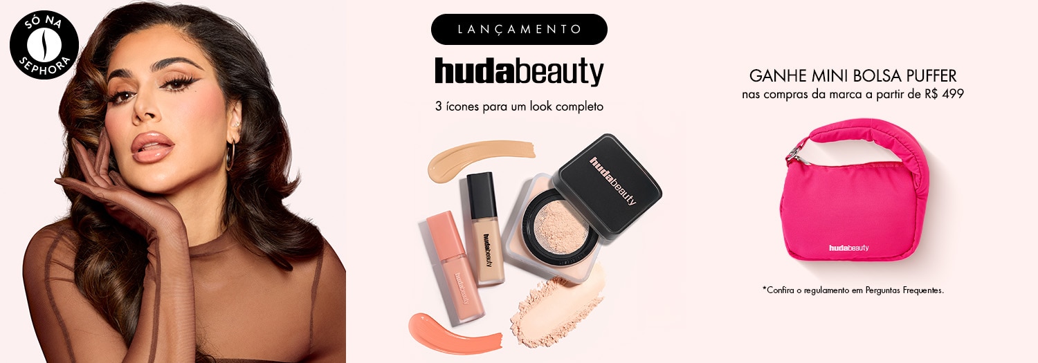 Huda Beauty - Mini bolsa puffer a partir de R$ 499